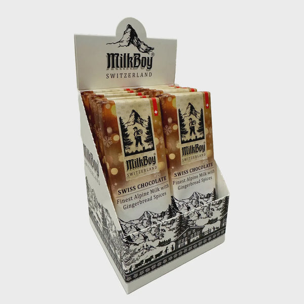 Milkboy Gingerbread Spices Milk Chocolate Mini Bar