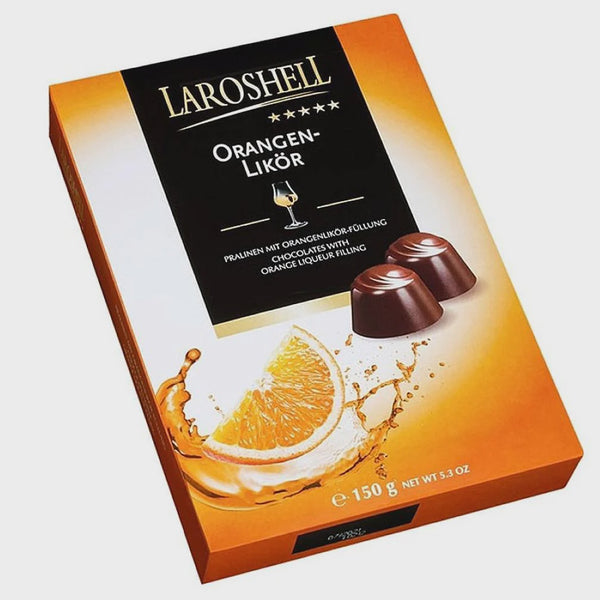 Laroshell Orange Liqueur Filled Chocolate Box