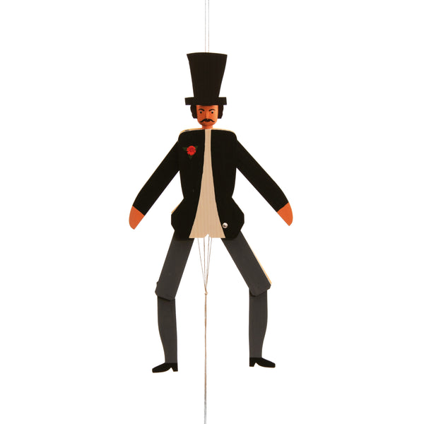 Chimney Sweep Kerl, Jumping Man Toy by Werner Spielzeug GmbH