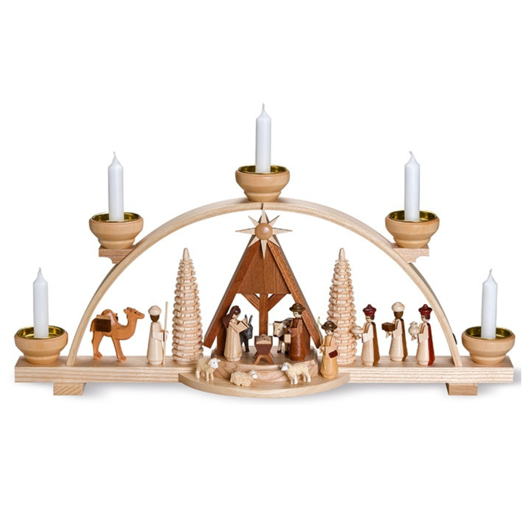 Christmas Story Candle Schwibbogen by Mueller GmbH
