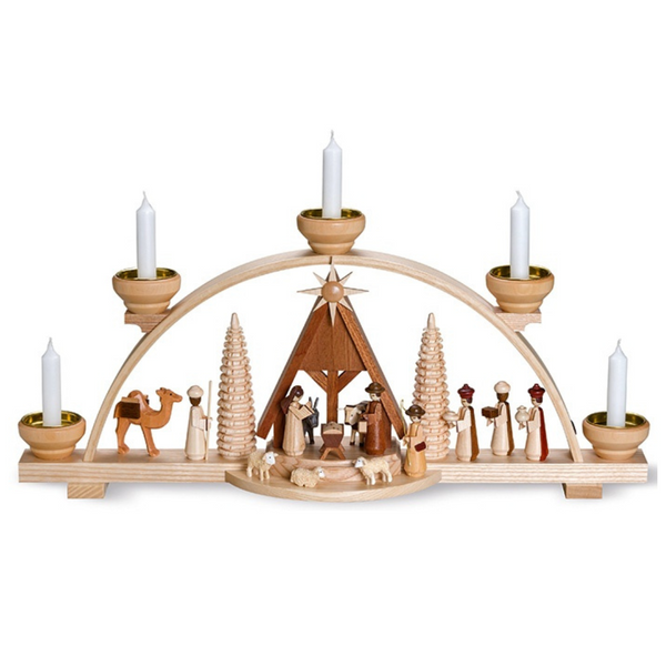 Christmas Story Candle Schwibbogen by Mueller GmbH