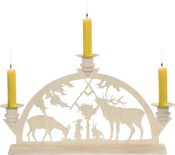 Wild Feeding Candle Holder by Taulin