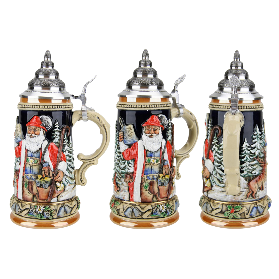 Santa Claus at the Silent Night Chapel Stein by King Werk GmbH and Co
