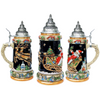 Santa Claus Flying in Sleigh Stein by King Werk GmbH and Co