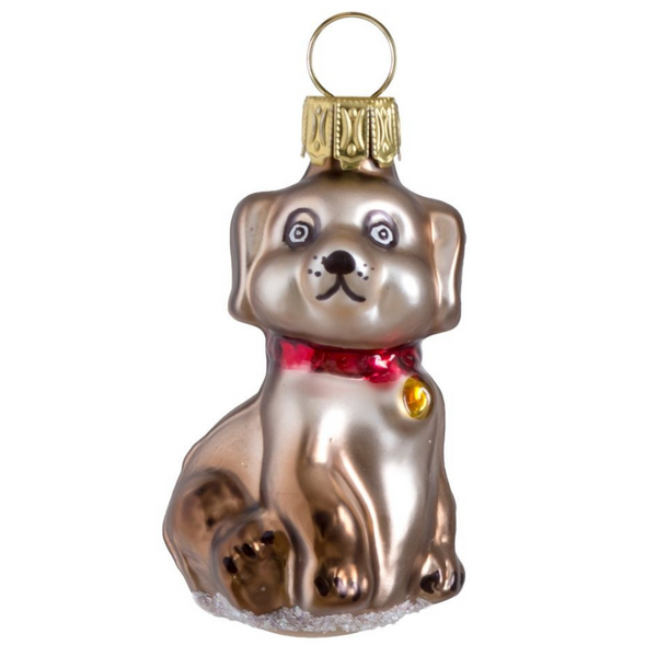 Baby Dog Ornament by Glas Bartholmes