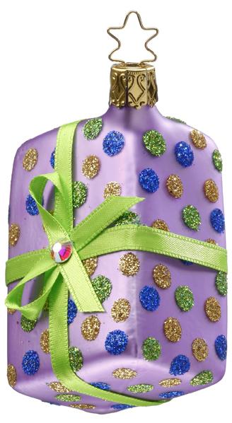 Green, Gifts! Ornament by Inge Glas of Germany