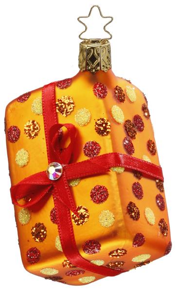 Green, Gifts! Ornament by Inge Glas of Germany
