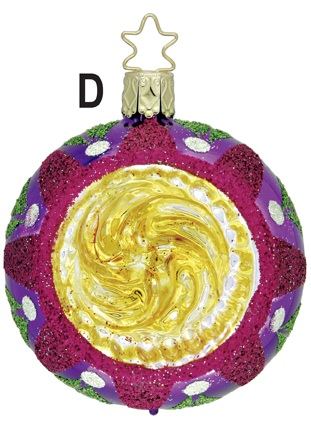 Twilight Hues Ornament by Inge Glas of Germany