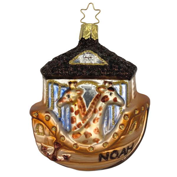 Noah's Ark, Giraffe - Black Roof - No Box by Inge Glas of Germany