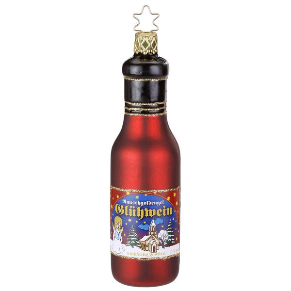 Christmas Wine Ornament by Inge Glas of Germany