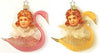 Angelic Elegance Swan Ornament by Inge Glas of Germany