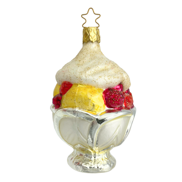 Sundae Ornament by Inge Glas of Germany