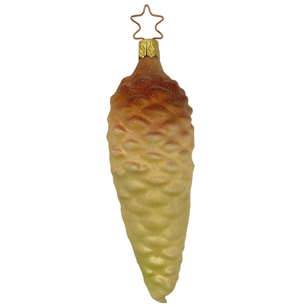 Large Frosted Jewel Cone by Inge Glas of Germany