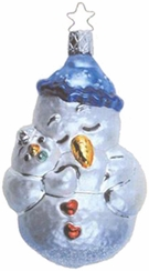 Snowy Embrace Ornament by Inge Glas of Germany