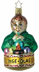 Heinz' Apprentice Ornament by Inge Glas of Germany