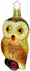 Watchful Eyes Owl Ornament by Inge Glas of Germany