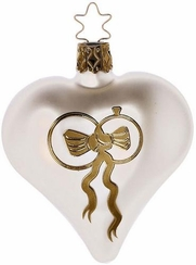 Union Heart Ornament by Inge Glas of Germany
