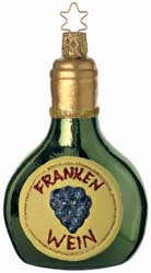 Franken Wein Ornament by Inge Glas of Germany