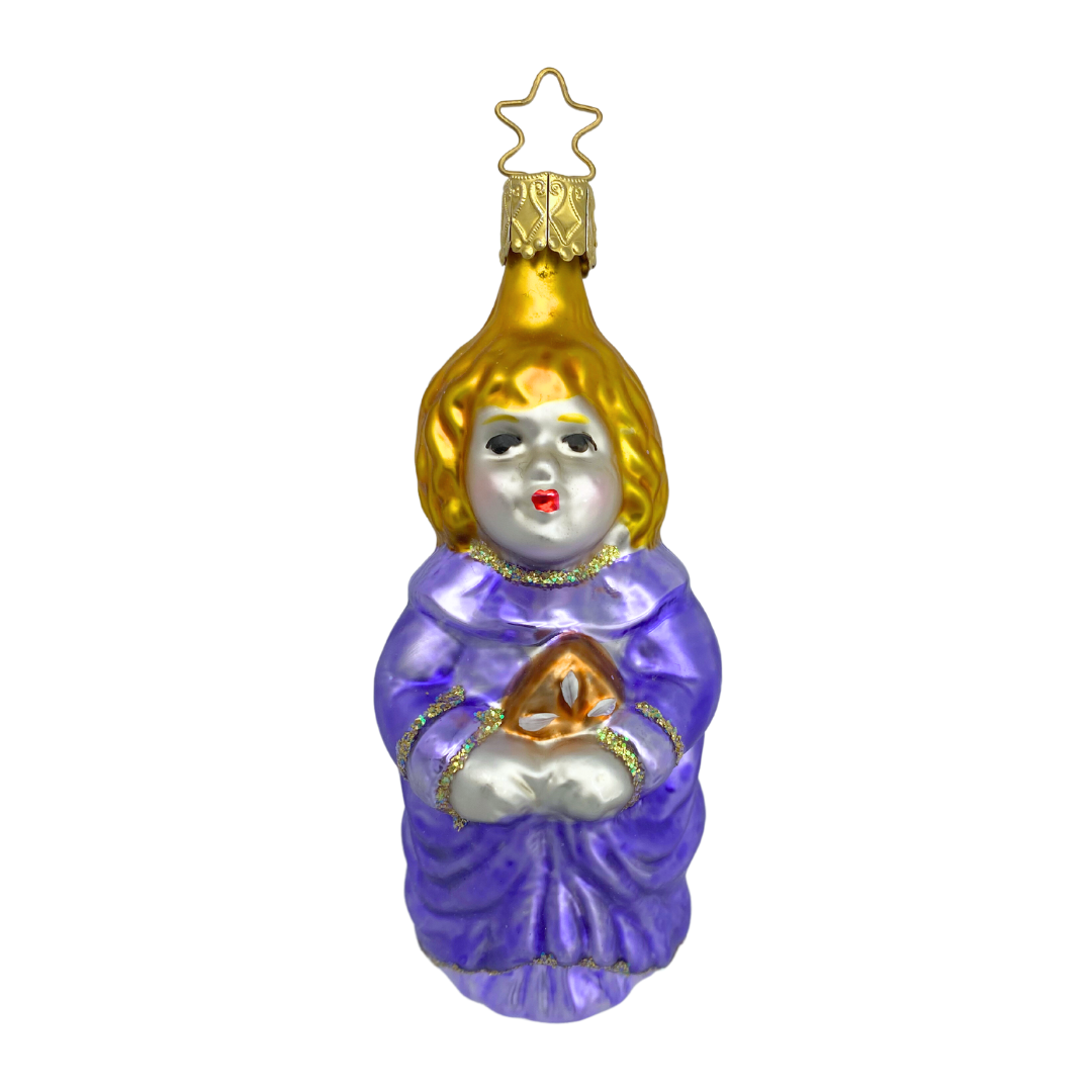 Heaven Baked Angel Ornament by Inge Glas of Germany