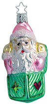 Baby's First Surprise , Santa Jack-in-the-Box Ornament by Inge Glas of Germany