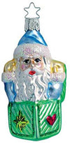 Baby's First Surprise , Santa Jack-in-the-Box Ornament by Inge Glas of Germany