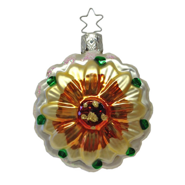 Black-Eyed Susan on Form Ornament by Inge Glas