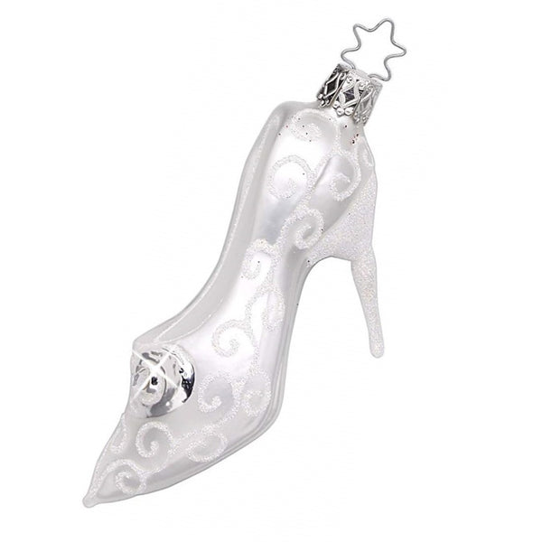 White High Heel Ornament by Inge Glas of Germany