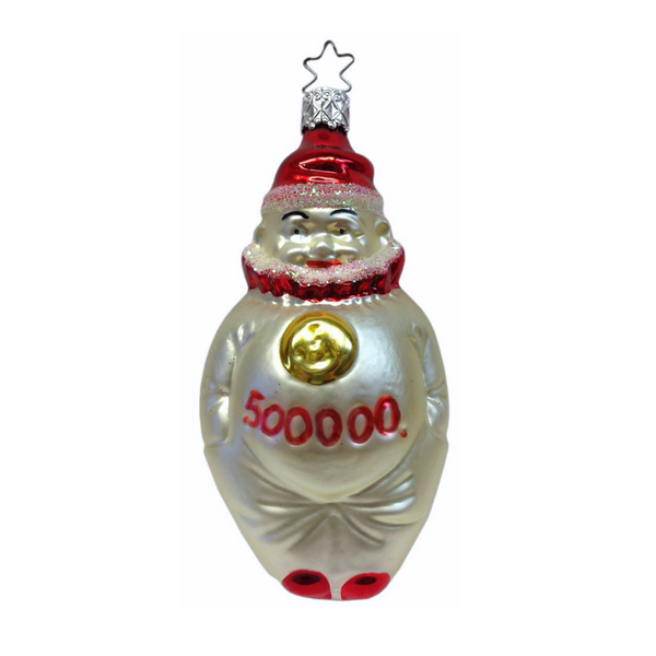 500,000 Clown Ornament by Inge Glas of Germany