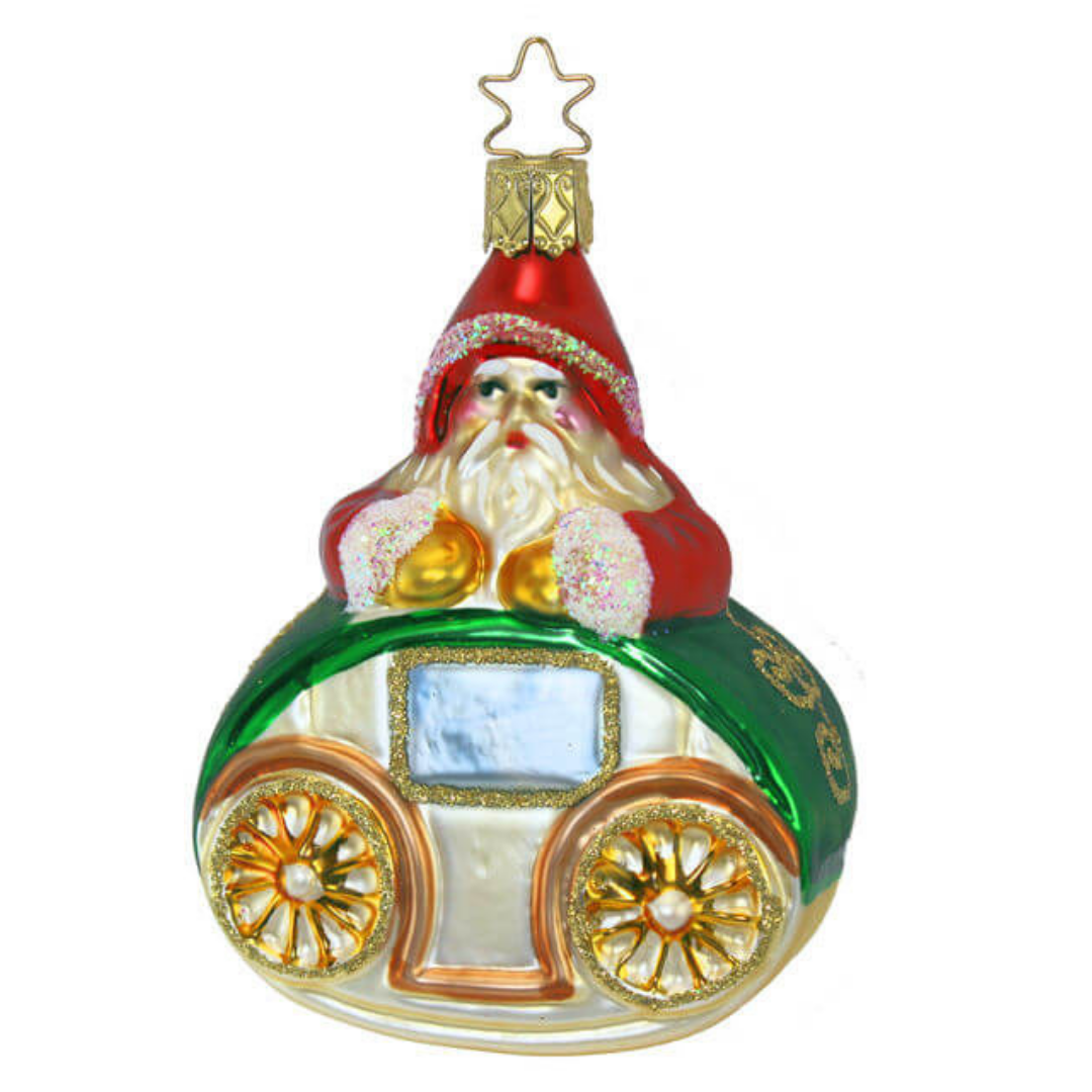 Santa's Coach by Inge Glas of Germany