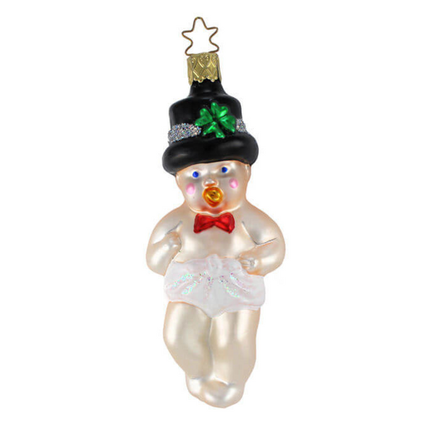 Baby New Year Ornament by Inge Glas of Germany