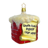 Just To Make Sure, Chimney Note Ornament by Inge Glas of Germany