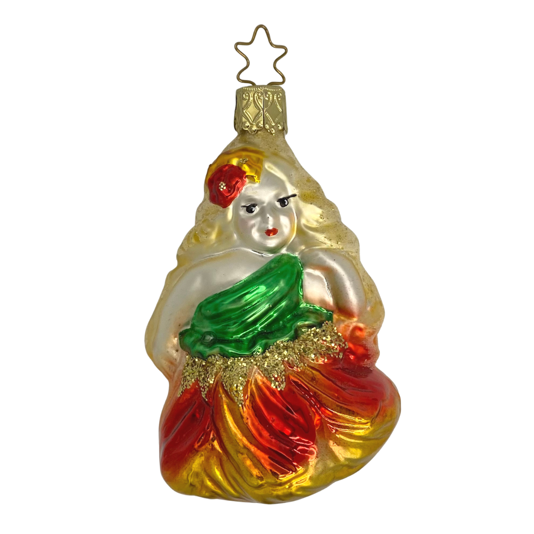 Aloha Ornament by Inge Glas of Germany