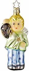 Light the Way Angel, LifeTouch Ornament by Inge Glas of Germany