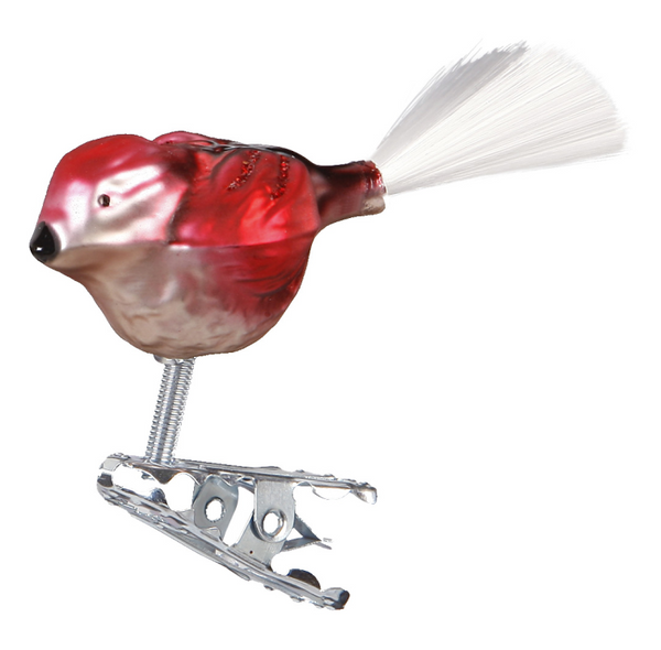 Alpine Singer Bird Ornament by Inge Glas of Germany