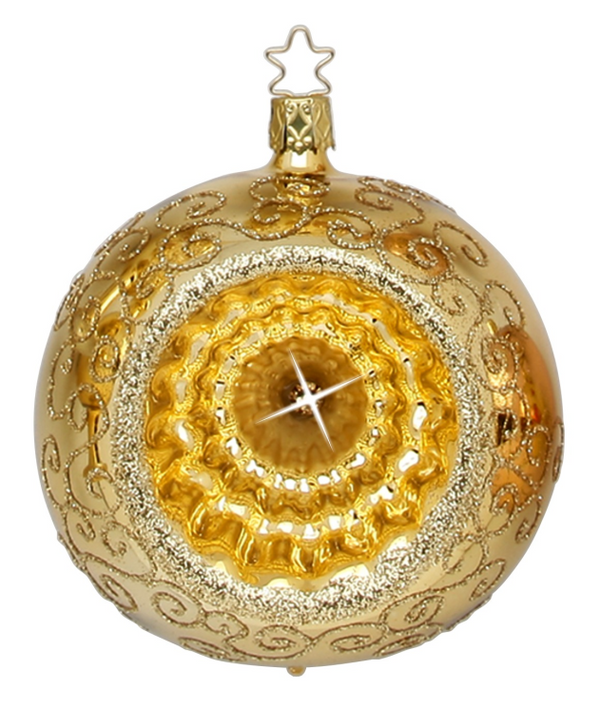 Bright Reflections, Inkagold, 10cm, by Inge Glas of Germany