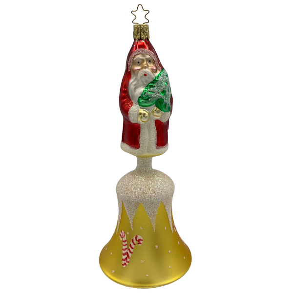 Santa Handbell by Inge Glas of Germany
