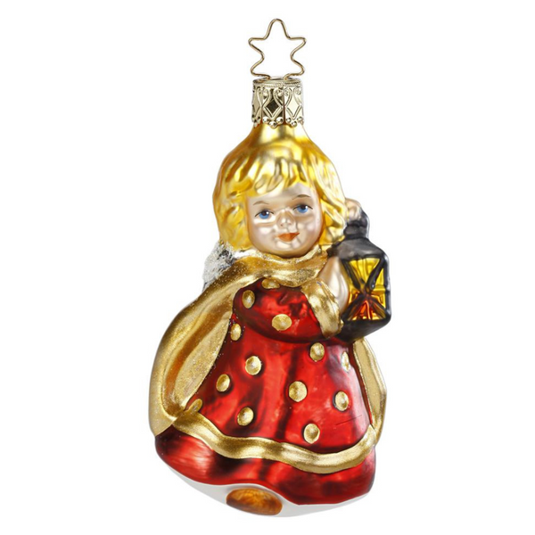 Lantern Lady Ornament by Inge Glas of Germany