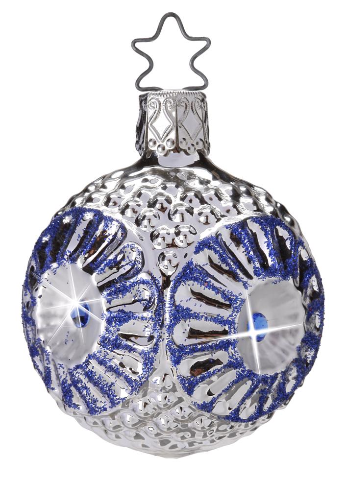 Blues Hues Ornament by Inge Glas of Germany