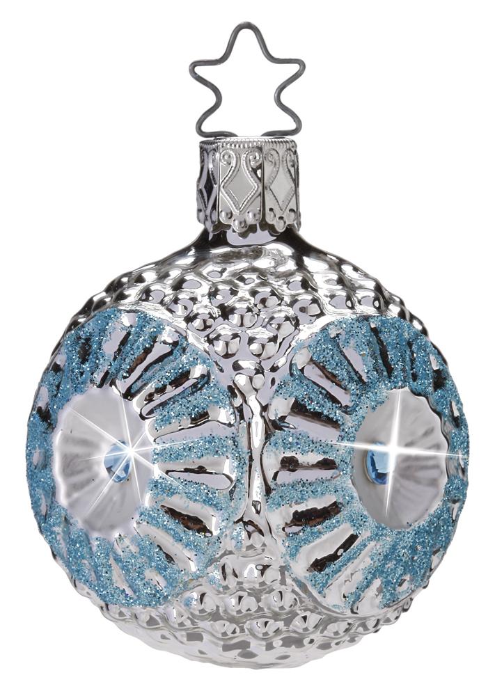 Blues Hues Ornament by Inge Glas of Germany
