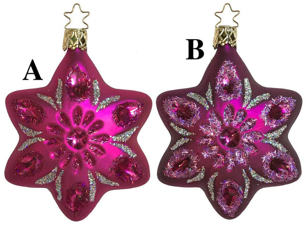 Passion Star Ornament by Inge Glas of Germany