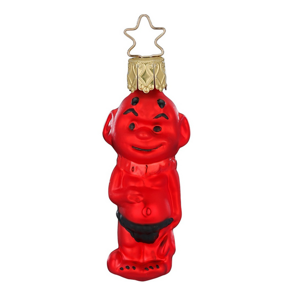 Theo Devil Ornament by Inge Glas of Germany