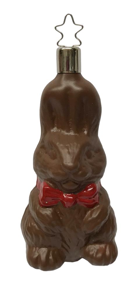 Assorted Chocolate Bunny Ornament by Inge Glas of Germany