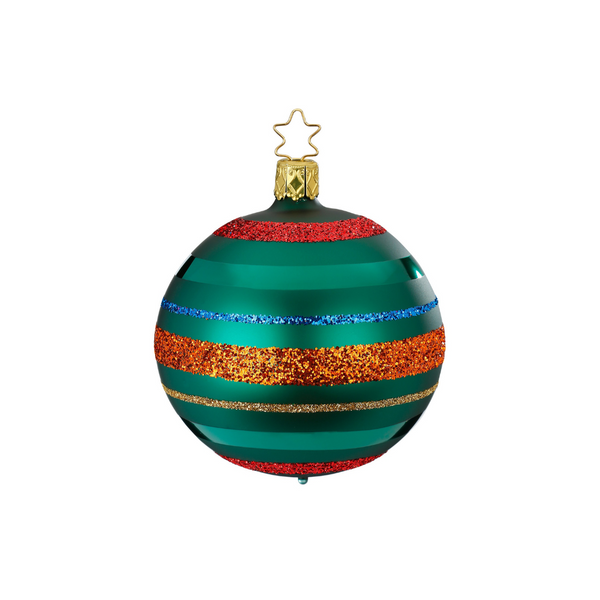 Happy Lines Ball, 6cm by Inge Glas of Germany