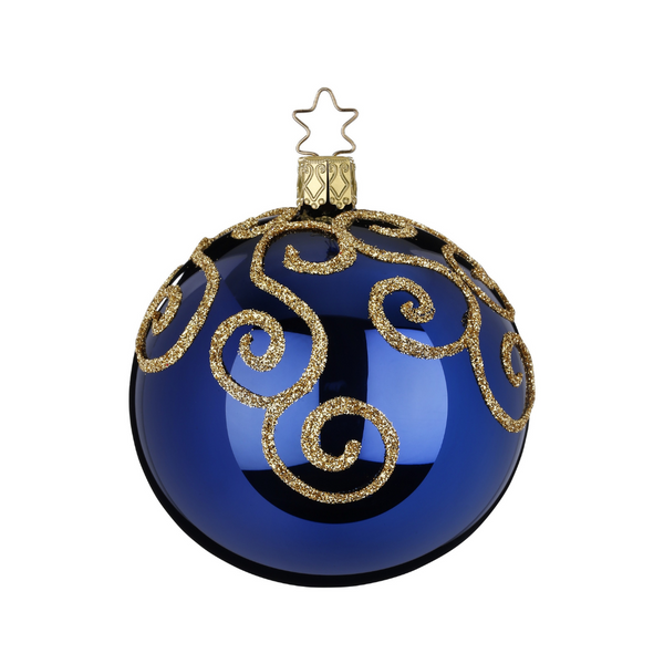 Angel Hair Ball, Midnight by Inge Glas of Germany