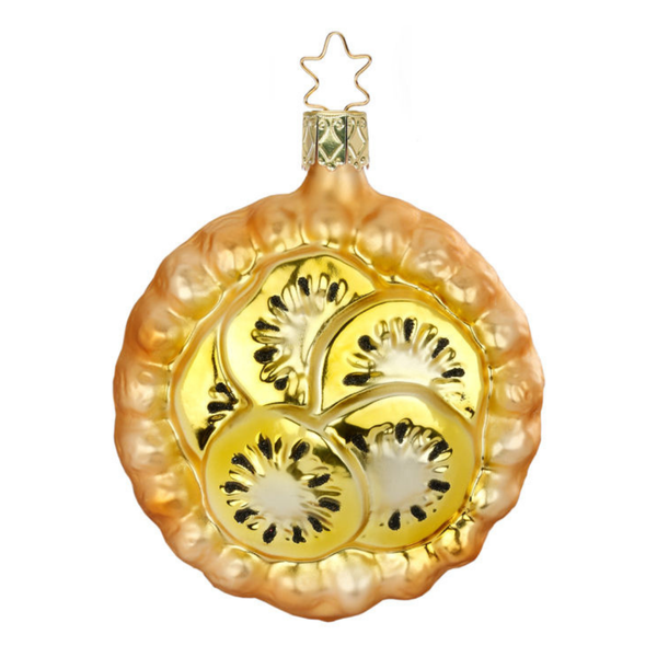 Kiwi Tart, Ornament by Inge Glas of Germany