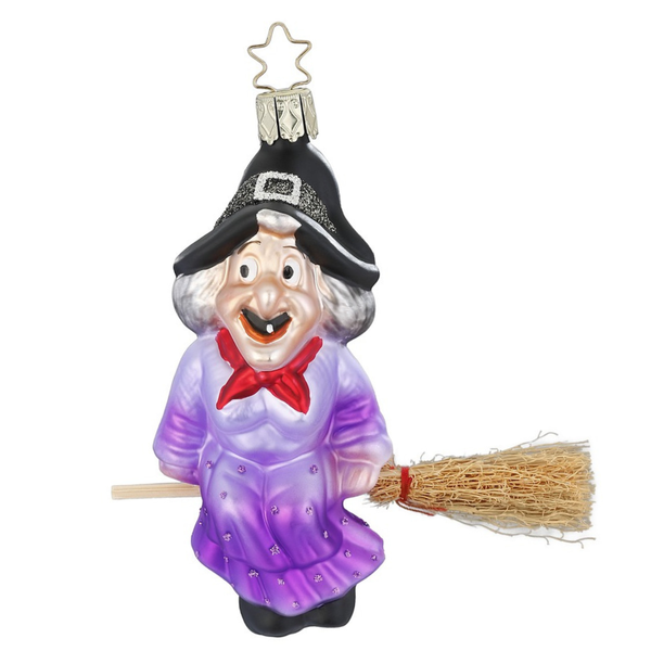 Witch Ornament by Inge Glas of Germany