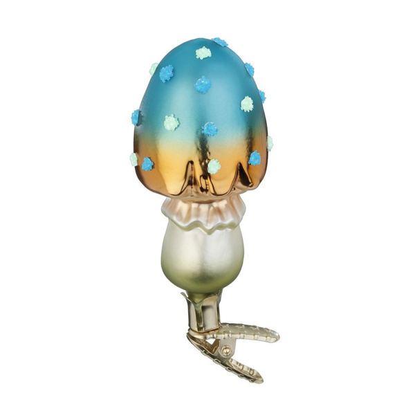 Stropharia Mushroom Ornament by Inge Glas of Germany