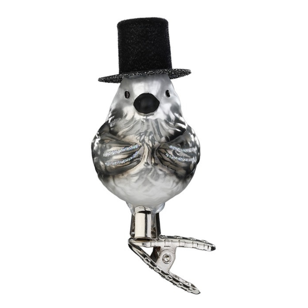 Bird Groom Ornament by Inge Glas of Germany