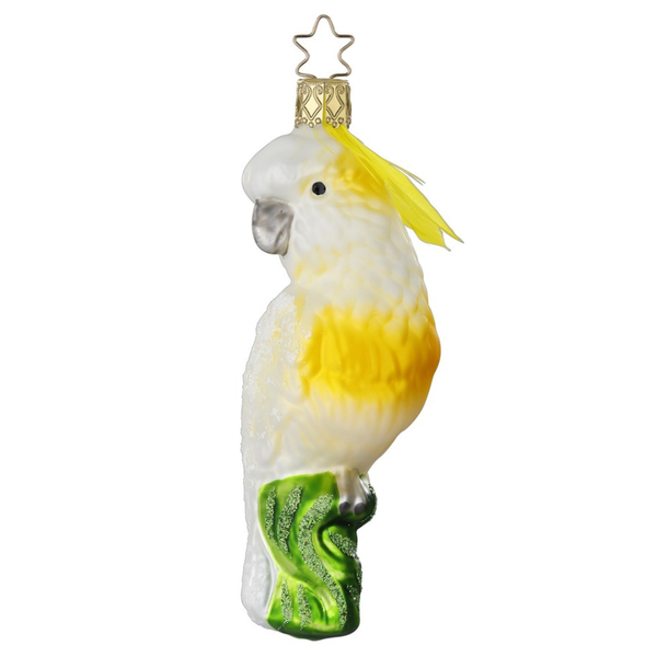 Cockatoo Ornament by Inge Glas of Germany