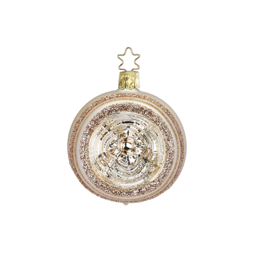 Reflexkugel, champagne, 6cm by Inge Glas of Germany